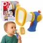 LEAN TOYS Megafon lastele häälemuunduri ja valgusefektidega sinine