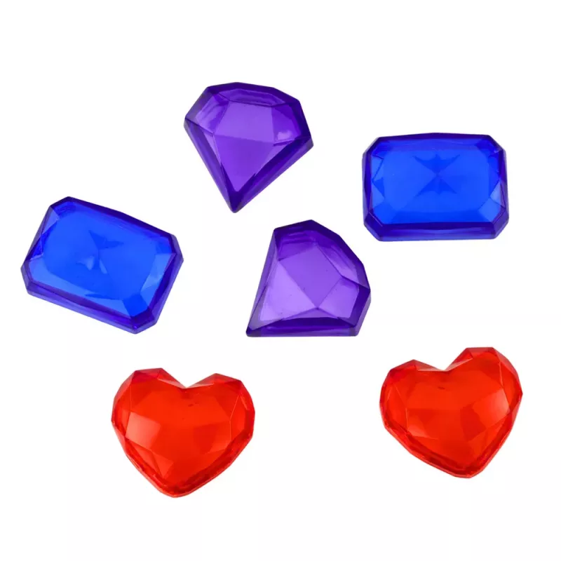 LEAN TOYS Aardekirstu komplekt sukeldumiseks ja veemängudeks, roosa, 21 tk