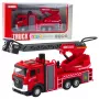 LEAN TOYS Tuletõrjeauto põõsavooliku, veejuga, tulede ja helidega
