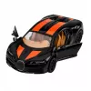 LEAN TOYS Metallist sportauto tulede ja heliga, tagasitõmbega, must, 1:32