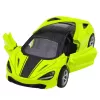 LEAN TOYS Sports Car Metal Drive Lights Sounds Green 1:32
