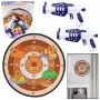 LEAN TOYS Capybara Dartboard Skill Game Velcro Balls and Toy Guns 73.5 cm