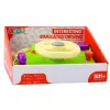 LEAN TOYS Interaktiivne rool lastele sõidusimulaator tulede ja helidega roheline