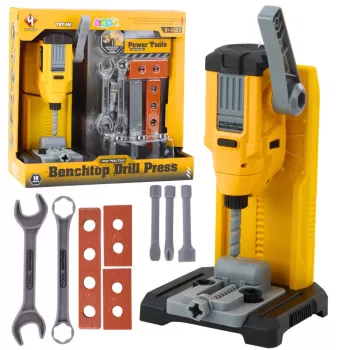 LEAN TOYS Little Handyman's Workshop Bench Drill Tools Accessories 18 pcs.