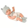 LEAN TOYS Beebinukk, Hall Riietus, Müts, Põll, 18 cm