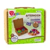 LEAN TOYS Teekomplekt korviga Tassid Taldykud Maiustused 23 tk