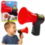 LEAN TOYS Interaktiivne tuletõrjuja megafon lastele heliefektidega
