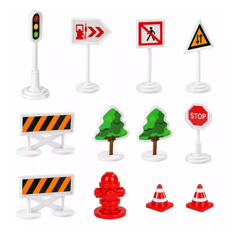 LEAN TOYS Military Set Aircraft Carrier Military Base Fighters Vehicles Lights Sound