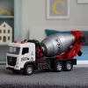 LEAN TOYS Betoonisegisti Ehitusmasin Metallkabiin Pöörlev Trummel Tuled Helid