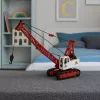 LEAN TOYS Roomassõidukraana Truss Tuli Reguleerimine Helid Metall 1:14 RC Ehitusmasin