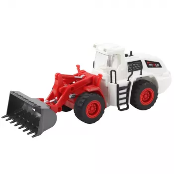 LEAN TOYS Ehitusmasin Ekskavaator Buldooser Liigutatav Metallkulp Tuled Helid