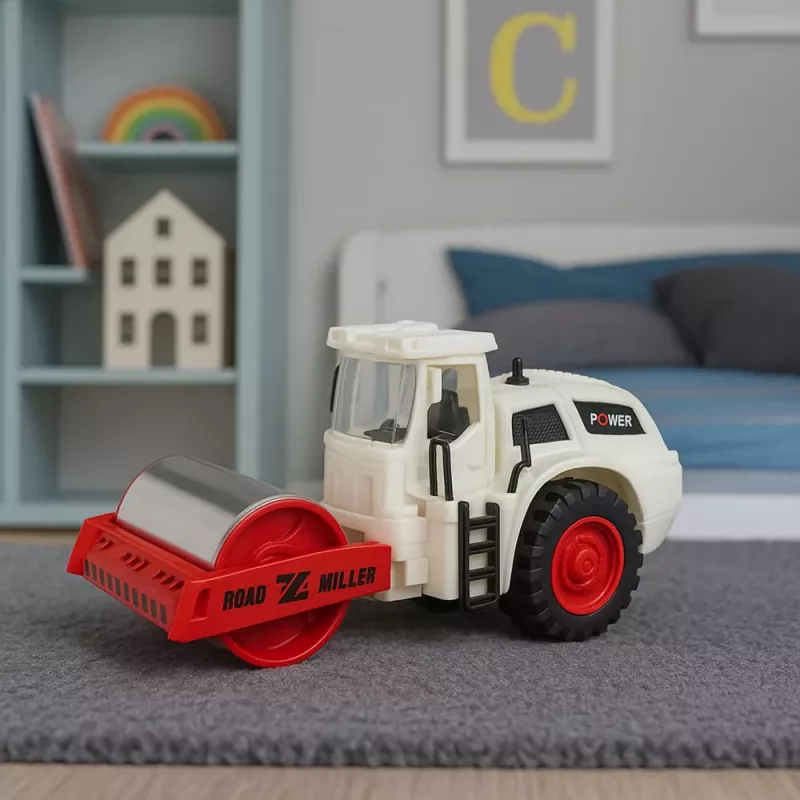 LEAN TOYS Teerull Ehituse Metall Pöörlev Rull Tuled Helid