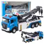 LEAN TOYS Veok Poomveok Pukseerimisauto Metallkabiin Tuled Helid
