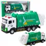 LEAN TOYS Prügiauto Lastele Metallkabiin Konteiner Heled Helid Roheline
