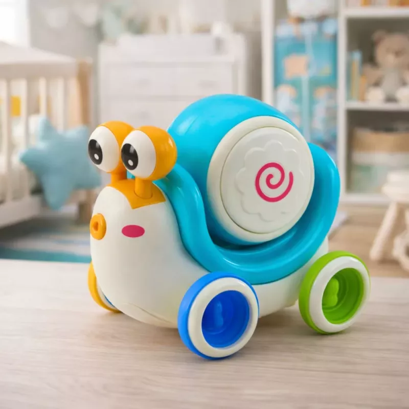LEAN TOYS Interaktiivne tigutrumm muusikaline õppimine sinine