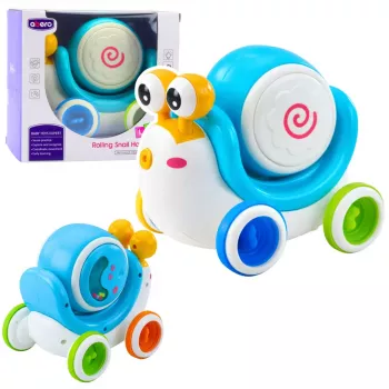 LEAN TOYS Interaktiivne tigutrumm muusikaline õppimine sinine