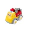 LEAN TOYS City Car Set for Toddlers, Drive, Moving Elements, Lights, Sounds
