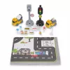 LEAN TOYS Foorumite, kiiruskaamera, mati, ehitusautode, tulede ja helide komplekt