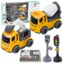 LEAN TOYS Foorumite, kiiruskaamera, mati, ehitusautode, tulede ja helide komplekt