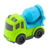 LEAN TOYS Ehitusmasinate Komplekt: Autod, Betoonisegisti, Konksuga Veok, BIOPlastik