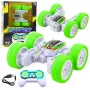 LEAN TOYS Pultjuhitav akrobaatiline maastikuauto 360° Roheline 1:32