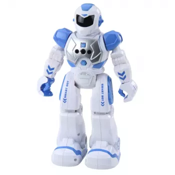 LEAN TOYS Kaugjuhitav Õppe Robot RC Rääkiv Tantsiv Valgus Heled Sinine