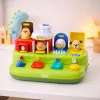 LEAN TOYS Interaktiivne õppemänguasi väikelastele - Pop-Up Animals Farm