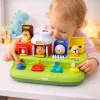 LEAN TOYS Interaktiivne õppemänguasi väikelastele - Pop-Up Animals Farm