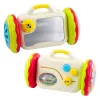LEAN TOYS Escape Mirror Interaktiivne Õppemänguasi Imikutele Kõristi