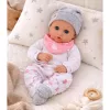LEAN TOYS Beebinukk koos toitmistarvikute, põlle ja mütsiga, 28 cm