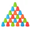 LEAN TOYS Hariduslik Oskusmäng Fast Cups 3in1 Pallid Topsid 38 tk.