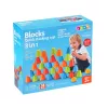 LEAN TOYS Hariduslik Oskusmäng Fast Cups 3in1 Pallid Topsid 38 tk.