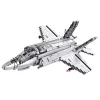 LEAN TOYS F-35 Lightning II hävitaja ehitusklotsid hall 1490 tk