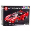 LEAN TOYS Ehitusklotsid FXX-K Võidusõiduauto Punane 360 tk