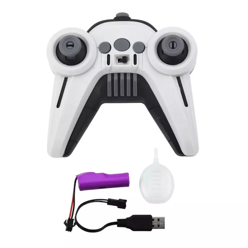 LEAN TOYS Kaugjuhitav trikiauto RC tuled suits drift 360° sinine