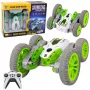 LEAN TOYS Kaugjuhitav trikiauto RC tuled suits libisemine 360° Roheline