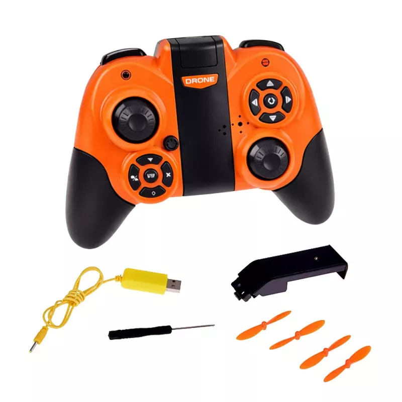 LEAN TOYS RC kaugjuhitav droon lendav neljakopter LED-tulede ja rakenduse juhtimisega