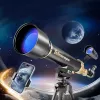 LEAN TOYS Hariduslik alumiiniumist astronoomiline teleskoop statiivi ja tarvikutega 1.35 M