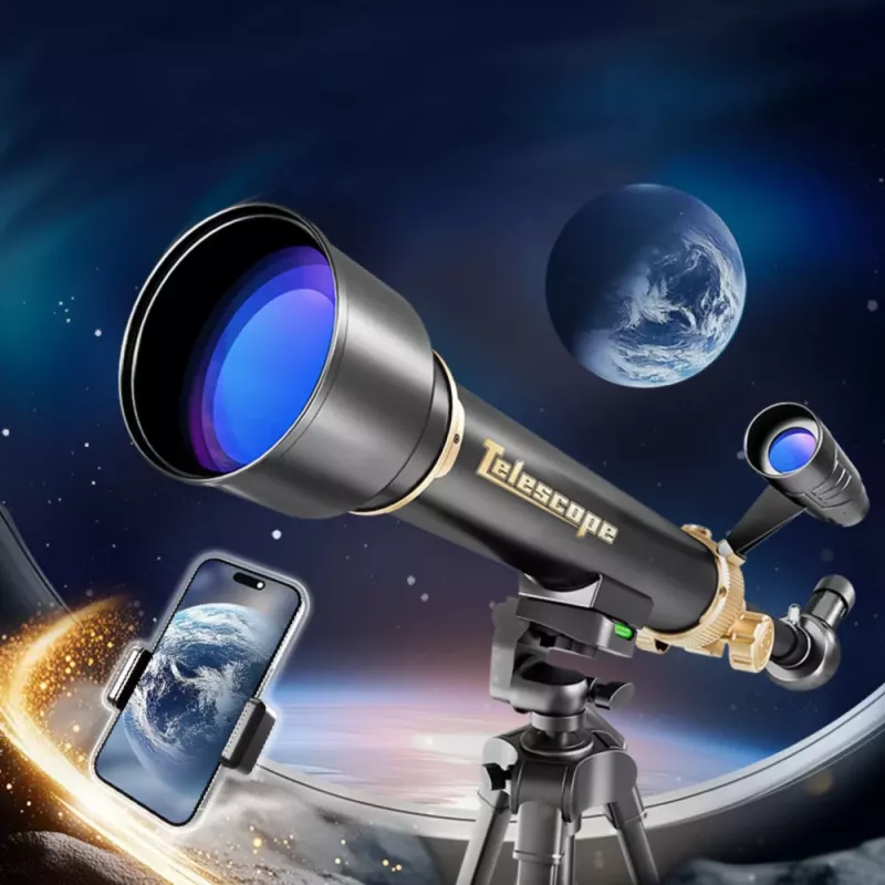 LEAN TOYS Hariduslik alumiiniumist astronoomiline teleskoop statiivi ja tarvikutega 1.35 M