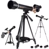 LEAN TOYS Hariduslik alumiiniumist astronoomiline teleskoop statiivi ja tarvikutega 1.35 M