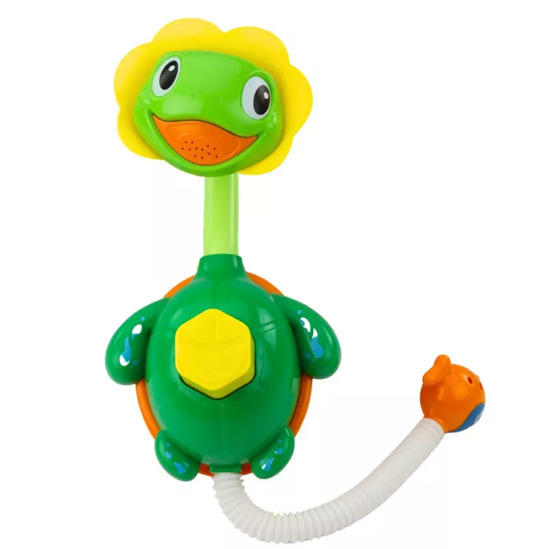 LEAN TOYS Vannimänguasi Kilpkonn Kalapurskega Dušš Imikorkidega