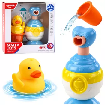 LEAN TOYS Vannimänguasjade Komplekt Pardiseepidoos Tass Sinine