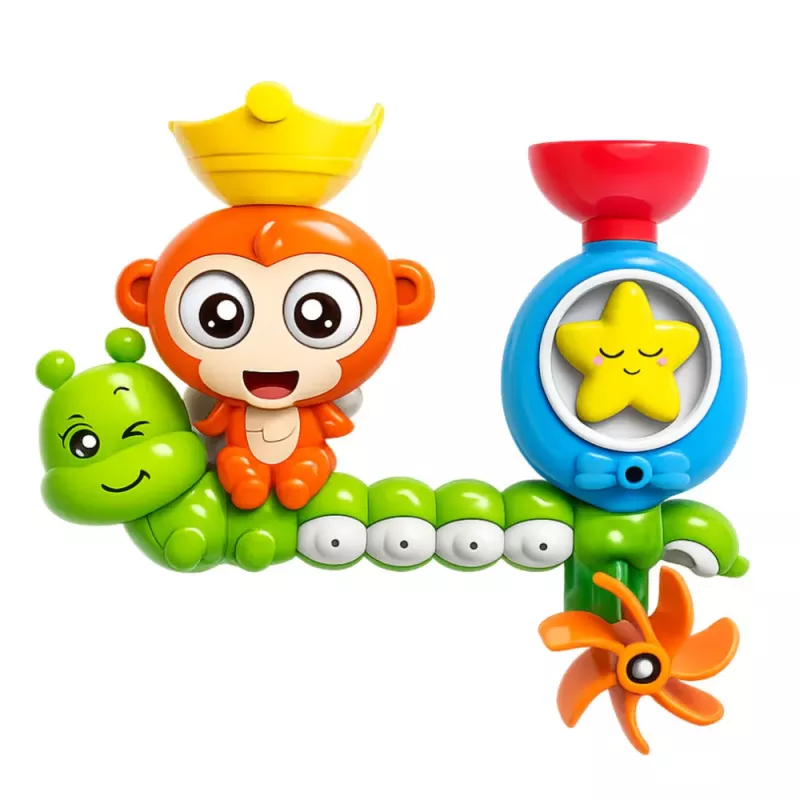 LEAN TOYS Vannimänguasi Ahv Röövik Tops Imikupallid