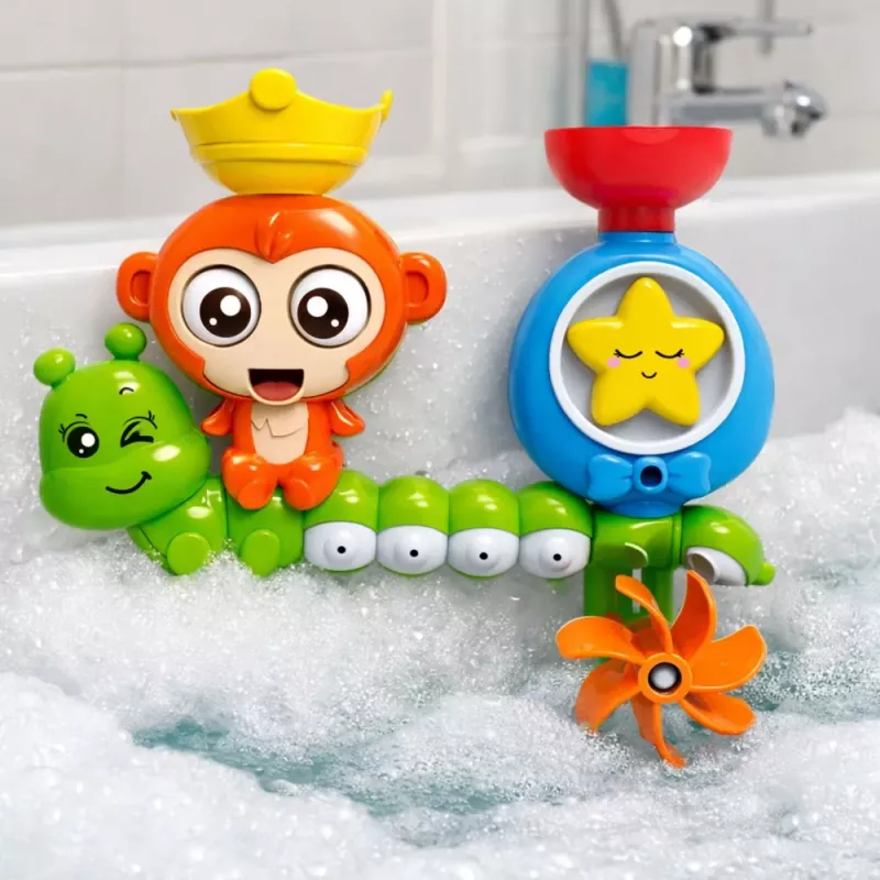 LEAN TOYS Vannimänguasi Ahv Röövik Tops Imikupallid