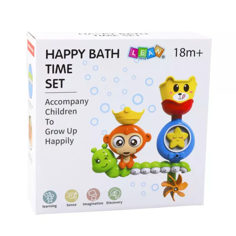 LEAN TOYS Vannimänguasi Ahv Röövik Tops Imikupallid