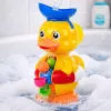 LEAN TOYS Interaktiivne vannimänguasi Part vesiveski, iminappade ja lusikaga
