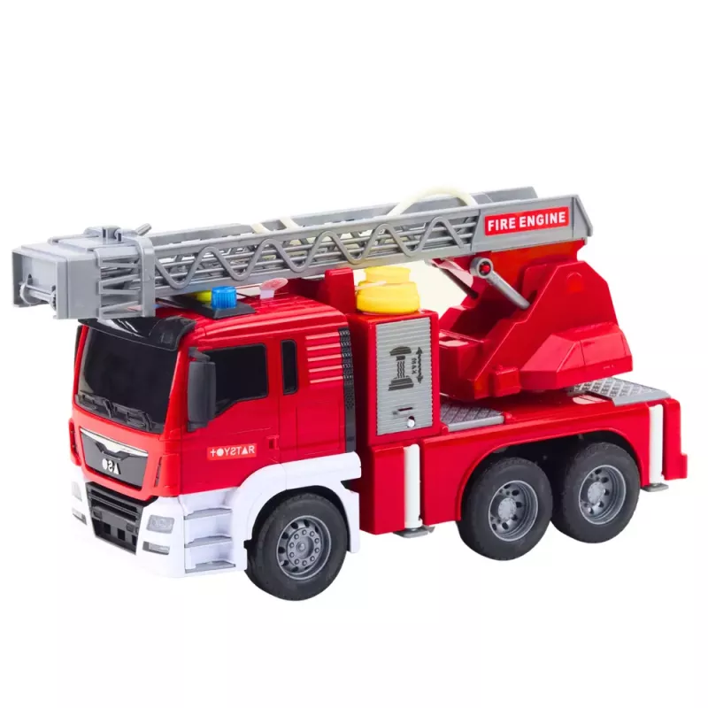 LEAN TOYS Tuletõrjeauto Noolega