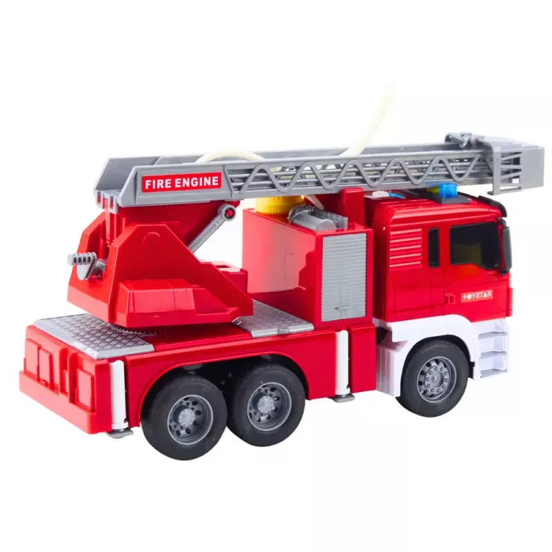 LEAN TOYS Tuletõrjeauto Noolega