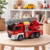 LEAN TOYS Tuletõrjeauto Noolega