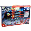 LEAN TOYS Mitmekorruseline Parkimismaja 4 Korrust Tõstuki Kopteri Autodega 70 Osaga